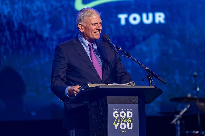 葛福临牧师（Franklin Graham）| 图片来源：葛培理布道团官网